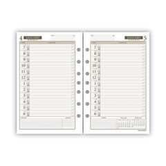 AT-A-GLANCE®  REFILL,MED,1PAGE/DAY  48112521