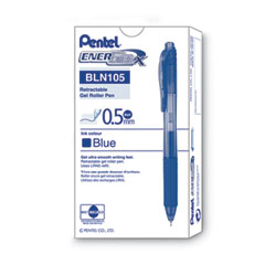 Pentel®  PEN,ENERGEL X, FINE,BE  BLN105C