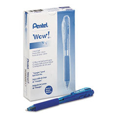 Pentel®  PEN,BALLPOINT,RT,MED,BE  BK440C