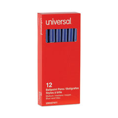 Universal  PEN,BALLPT,ECONOMY,MED,BE  27411