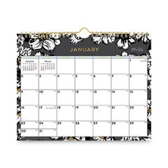 Blue Sky®  CALENDAR,WALL,11X8.75,BK  116052