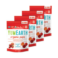 YumEarth  CANDY,LOLLPOPS,ORGANIC,80  27000027