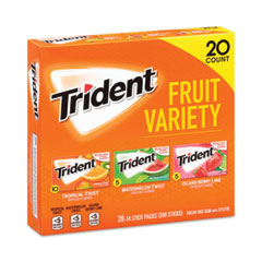 Trident®  FOOD,GUM,SUGARFREE,VRTY  22000891