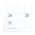 AT-A-GLANCE®  CALENDAR,LG PRINT,WH  SKLPAY32