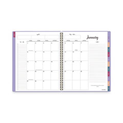 AT-A-GLANCE®  PLANNER,HARMONY LILAC POL  109990519