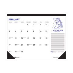 House of Doolittle  CALENDAR,ZODIAC DSK PAD,L  167