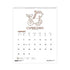 House of Doolittle  CALENDAR,ZODIAC WALL  318