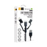 Case Logic®  CABLE,UNIVSL,USB,BK  CLOPCA101BK