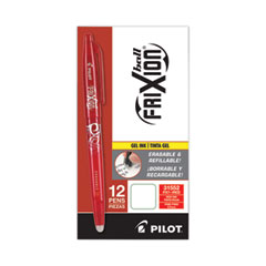 Pilot®  PEN,FRIXION BALL,GEL,RD  31552