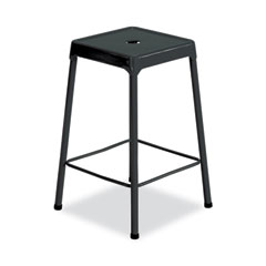 Safco®  STOOL,STEEL,BK  6605BL