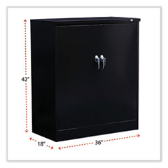 Alera®  CABINET,36X18,42"H,BK  CM4218BK