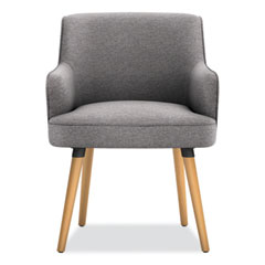 HON®  CHAIR,HON MATTER,WOOD LEG  VL238GRY01