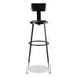 NPS®  STOOL,32-39"H,BACK,BK  6430HB10