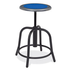 NPS®  STOOL,18-24"H,MET,BEBK  682510