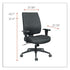 Alera®  CHAIR,SYNCHRO,HP,BK  HPS4201