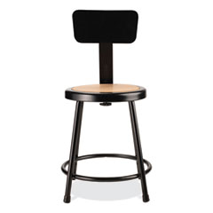 NPS®  STOOL,MASONITE,BK  6218B10