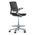 Safco®  CHAIR,STOOL,FLEX BACK,ARM  KSX1SBBLK