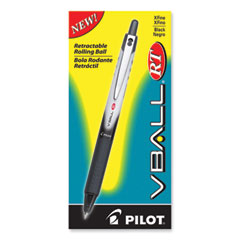 Pilot®  PEN,VBALL RT, EX FN,BK  26106