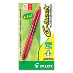 Pilot®  PEN,GKNOCK,GEL,RTBLE,RD  31508