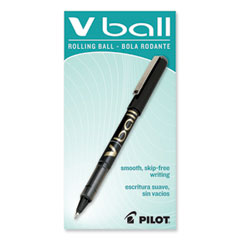 Pilot®  PEN,VBALL,LIQ ROLLR,FN,BK  35112