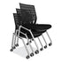 Safco®  CHAIR,TRAIN.CHR.FLX NOARM  KTX2SBBLK