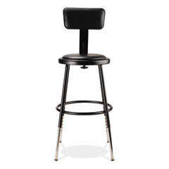 NPS®  STOOL,6418HB10,BK  6418HB10