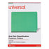 Universal®  FOLDER,CLASS,6SEC,LTR,GN  10317