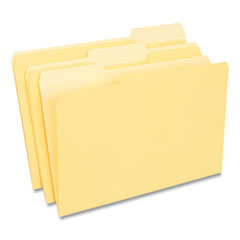 Universal®  FOLDER,FILE,1/3C,LGL,YL  10524