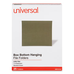 Universal®  FOLDER,HANG,BX1"EXP,LTRGN  14141