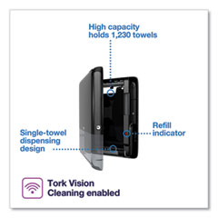 Tork®  DISPENSER,CONTINUOUS,BK  552538