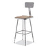 NPS®  STOOL,23.75-31.75H,SQ,BAC  6324HB