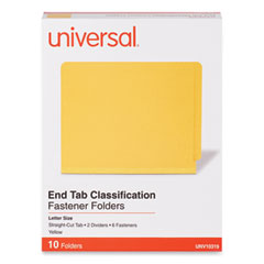 Universal®  FOLDER,CLASS,6SEC,LTR,YW  10319