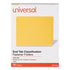 Universal®  FOLDER,CLASS,6SEC,LTR,YW  10319