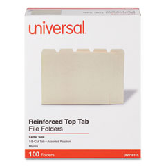 Universal®  FOLDER,REIN,1/5CT,MLA,LTR  16115