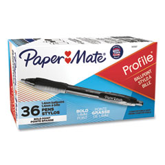 Paper Mate®  PEN,PM PROFILE 1.4MM,BK  1921067