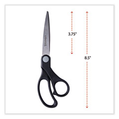 Universal®  SCISSORS,ECON,8,BENT,SS  92010