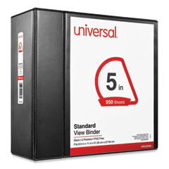 Universal®  BNDR,VIEW,D-RNG,5",BK  20998