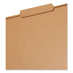 Smead  FOLDER,KRAFT,2/5CT,LTR  10776