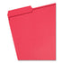 Smead  FOLDER,1/3 CUT,LTR,RD  12734