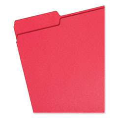 Smead  FOLDER,1/3CUT,LTR,RD  12743