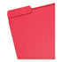 Smead  FOLDER,1/3CUT,LTR,RD  12743