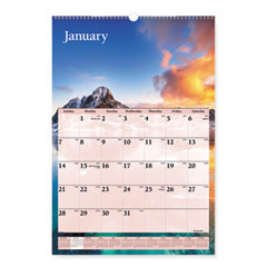 AT-A-GLANCE®  CALENDAR,WALL,MTH,SCENIC  DMW20128