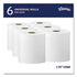 Kleenex®  TOWEL,600 HARD ROLL,WH  50606