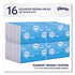 Kleenex®  TOWEL,KLEENEX,8" MFLD,WH  46321