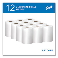 Scott®  TOWEL,ROLL,8"X400',WH  02068