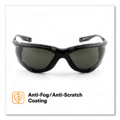 3M  GLASSES,SAFETY,HLF FRM,BK  1187300000