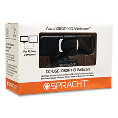 Spracht  CAMERA,SPTWEBCAM1080P,BK  CCUSB1080P