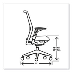 HON®  CHAIR,CPHR,ICMB,ARM,APX13  CRTHSCA13LRS