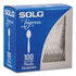 SOLO®  CUTLERY,HW,TEASN,100BX,WH  HSWTX0007BX