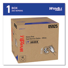 WypAll®  WIPES,HYDRO,12X23,WH,300  05925